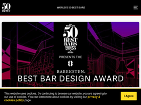 'worlds50bestbars.com' screenshot