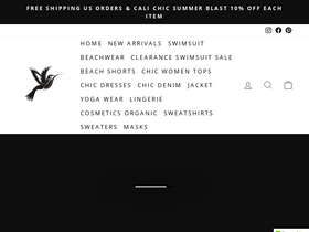 calichic.com homepage screenshot