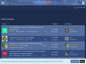 'forum64.de' screenshot