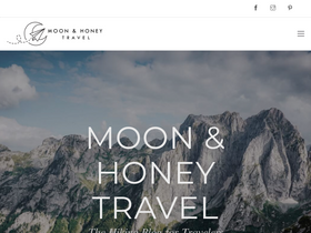 'moonhoneytravel.com' screenshot