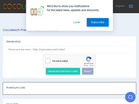 'cocoleech.com' screenshot