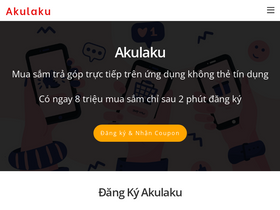 'akulaku.vn' screenshot