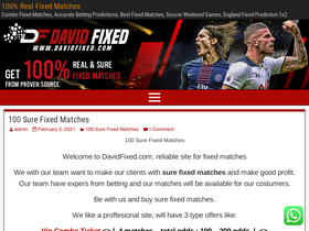 'davidfixed.com' screenshot