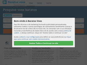 'baratos-voos.com' screenshot