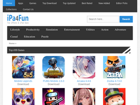 'ipa4fun.com' screenshot