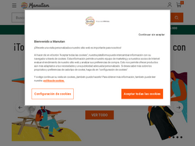 'manutan.es' screenshot