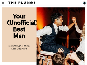 'theplunge.com' screenshot