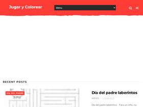 'jugarycolorear.com' screenshot