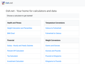 'osh.net' screenshot
