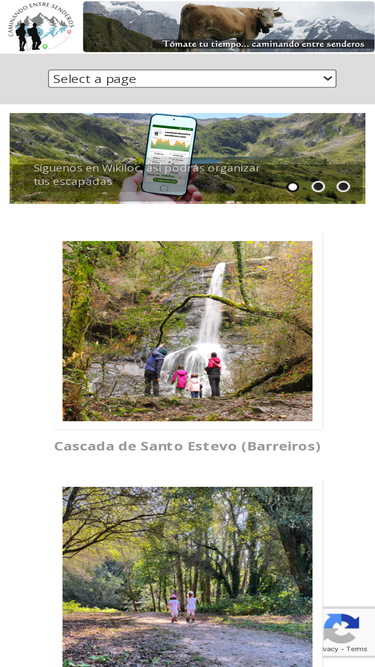 caminandoentresenderos.com