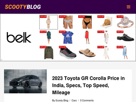 'scootyblog.com' screenshot
