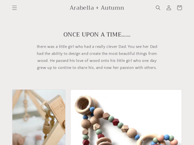 arabellaautumn.com.au homepage screenshot