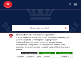 'domstol.dk' screenshot