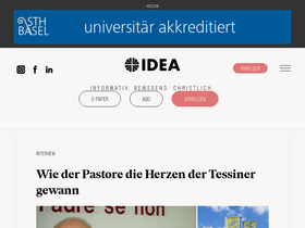 'ideaschweiz.ch' screenshot