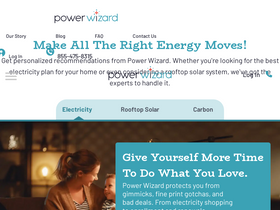 'powerwizard.com' screenshot