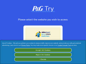 'pgtry.com' screenshot