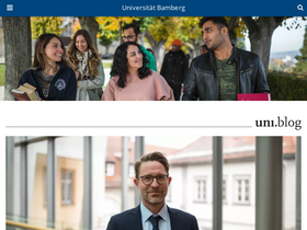 'uni-bamberg.de' screenshot
