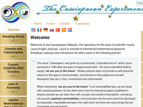 'cassiopaea.org' screenshot