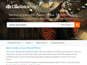 'canstockphoto.com.br' screenshot