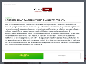 'viverefano.com' screenshot