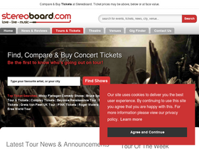 'stereoboard.com' screenshot