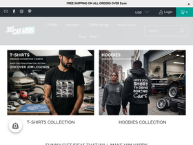 365carmods homepage screenshot