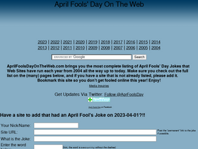 aprilfoolsdayontheweb.com