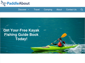 'paddleabout.com' screenshot