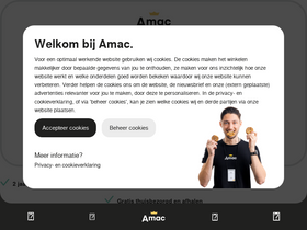 'amac.nl' screenshot