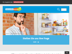 'lebensmittel-forum.de' screenshot