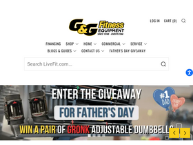 'livefit.com' screenshot