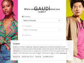 'gaudi-fashion.com' screenshot