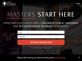 'nma.art' screenshot