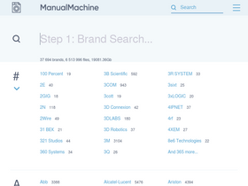 'manualmachine.com' screenshot