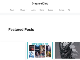 'dragneelclub.com' screenshot