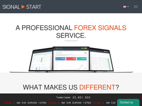'signalstart.com' screenshot
