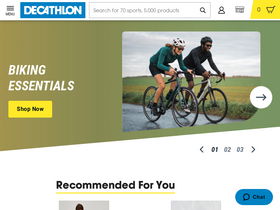 'decathlon.com.kw' screenshot