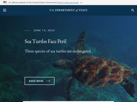 'state.gov' screenshot