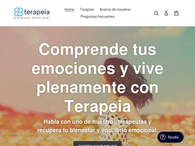terapeia.mx homepage screenshot