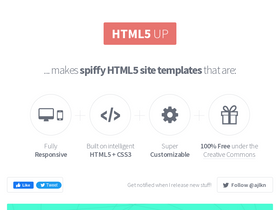 'html5up.net' screenshot