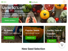'bestseedsonline.com' screenshot