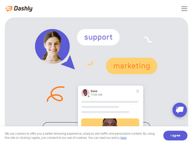 'dashly.io' screenshot