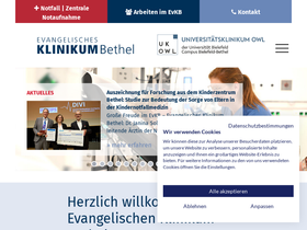 'evkb.de' screenshot