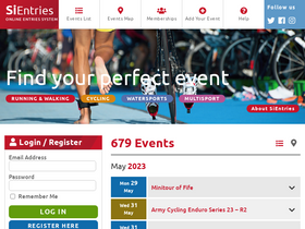 'sientries.co.uk' screenshot