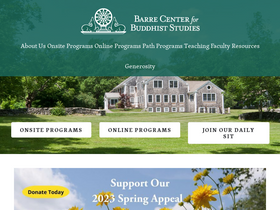 'buddhistinquiry.org' screenshot