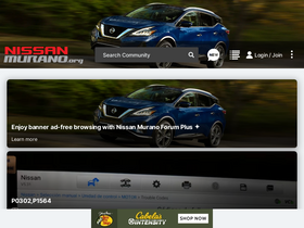 'nissanmurano.org' screenshot