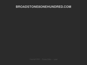 broadstone8onehundred.com