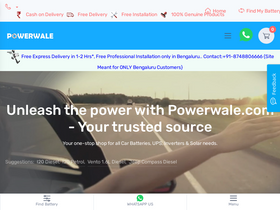 'powerwale.com' screenshot