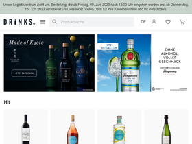 'drinks.ch' screenshot