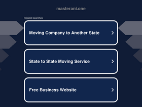 'masterani.one' screenshot
